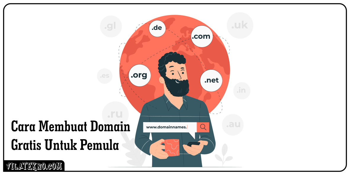 Cara Membuat Domain Gratis Bagi Pemula