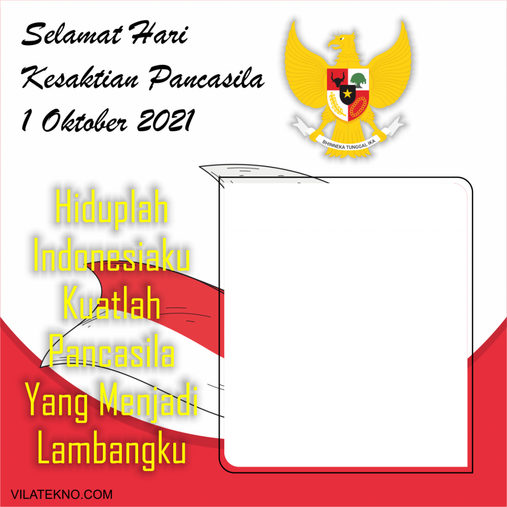 Twibbon Hari Kesaktian Pancasila 2021 Keren & Gratis