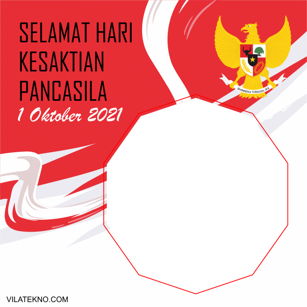 Twibbon Hari Kesaktian Pancasila 2021 Keren & Gratis