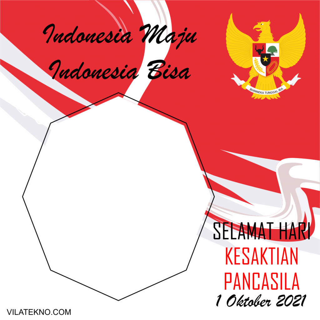 Twibbon Hari Kesaktian Pancasila 2021 Keren & Gratis