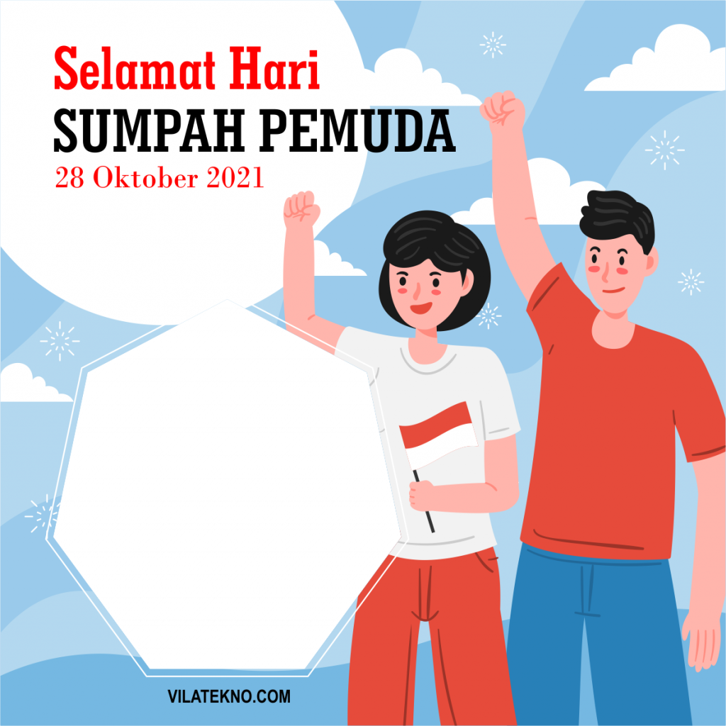 Twibbon Hari Sumpah Pemuda 2021 